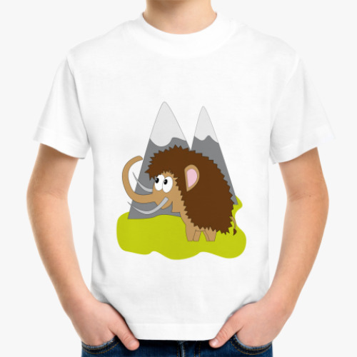 Детская футболка Мамонт