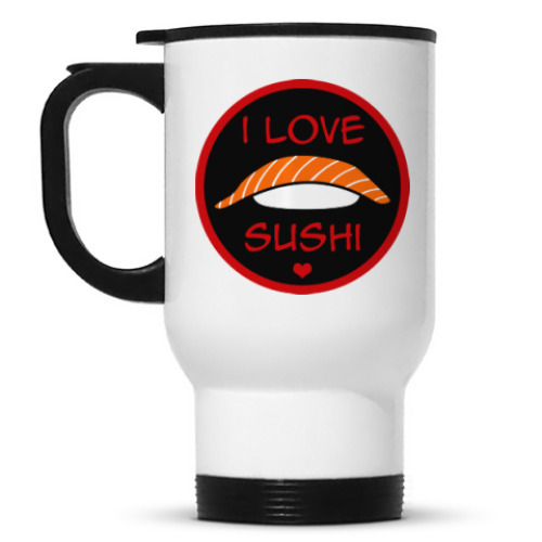 Кружка-термос Я люблю суши