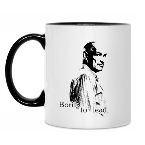 Кружка Born to lead