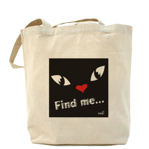 Сумка шоппер 'Find me...'