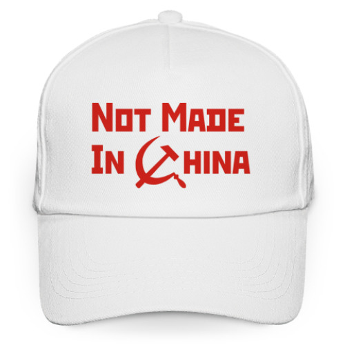 Кепка бейсболка Not Made In China