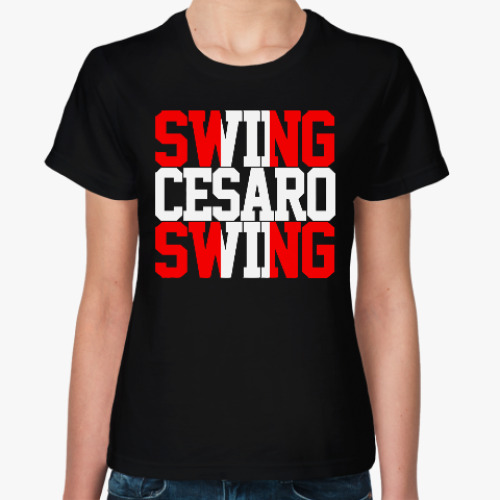 Женская футболка Swing Cesaro Swing (WWE)