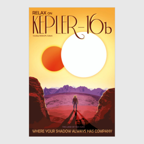 Постер Relax on Kepler-16b