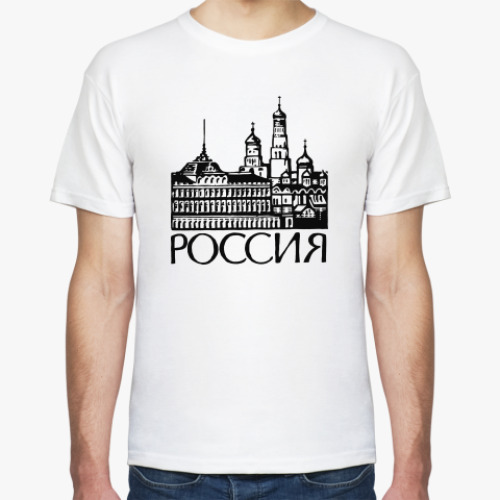 Футболка Кремль Москва