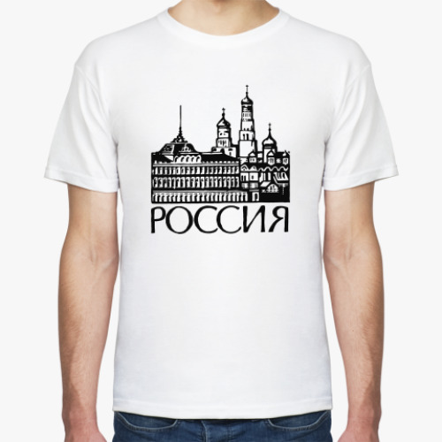 Футболка Кремль Москва