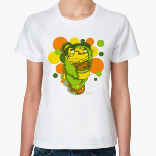 Классическая футболка Лягушка