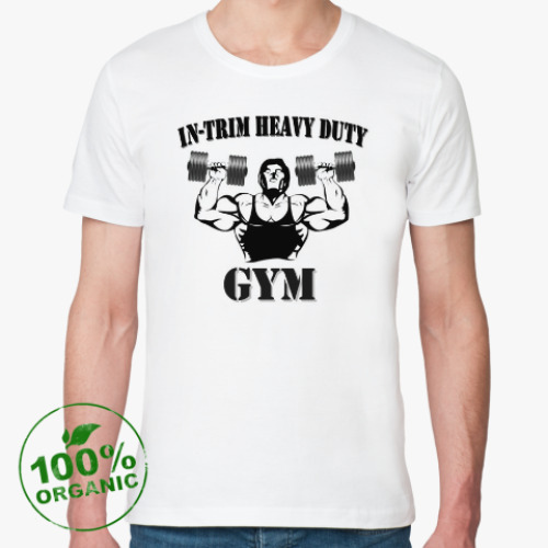 Футболка из органик-хлопка Gym