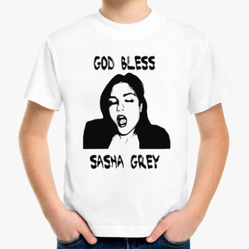 Детская футболка Sasha Grey