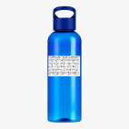 Прозрачная спортивная бутылка