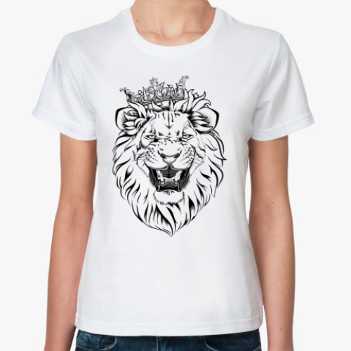 Классическая футболка Царь зверей