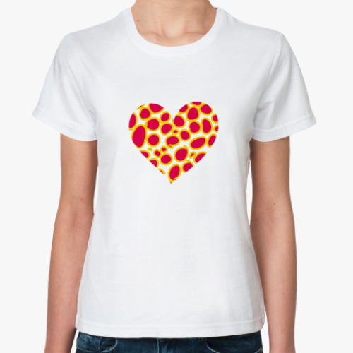 Классическая футболка   Сердце