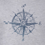 Море винтаж компас