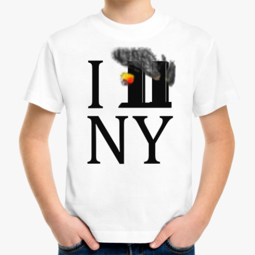 Детская футболка I love NY