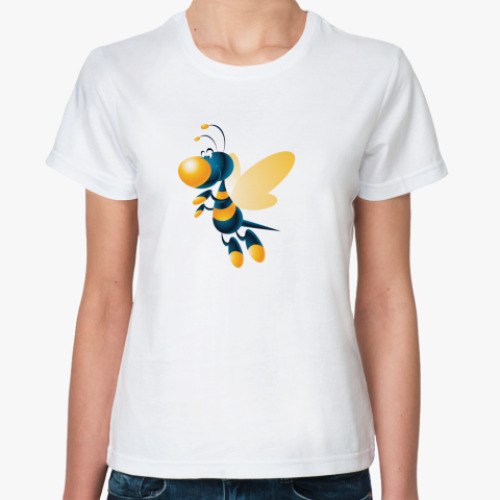 Классическая футболка пчела