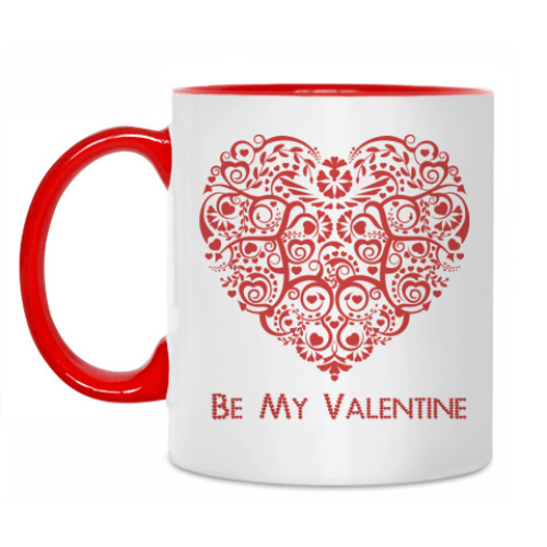 Кружка Be My Valrntine