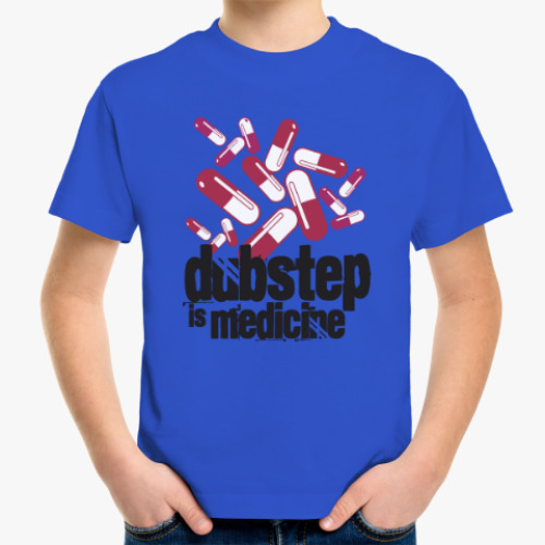 Детская футболка Дабстеп медицина