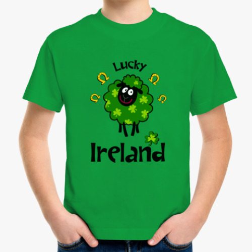 Детская футболка Lucky Ireland