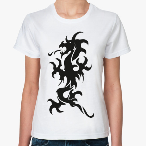 Классическая футболка  футболка Dragon