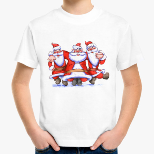 Детская футболка Деды Морозы