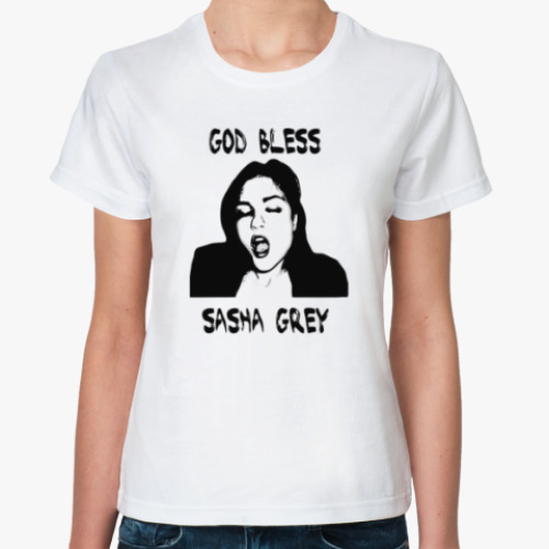 Классическая футболка Sasha Grey