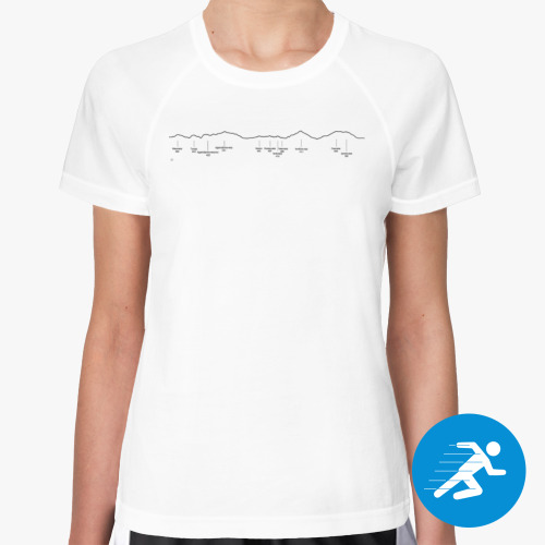 Женская спортивная футболка Аддала-Шухгель-меэр