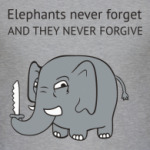  Слоны не прощают!