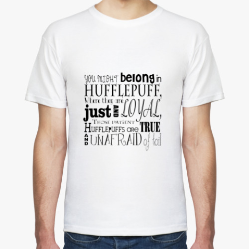Футболка Hufflepuff