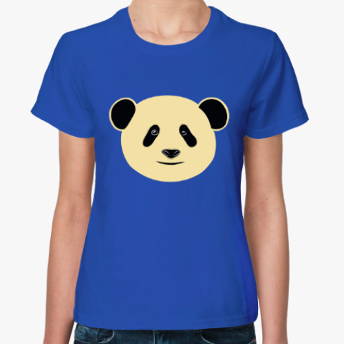Женская футболка Милая панда