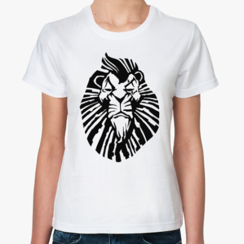 Классическая футболка Важный лев