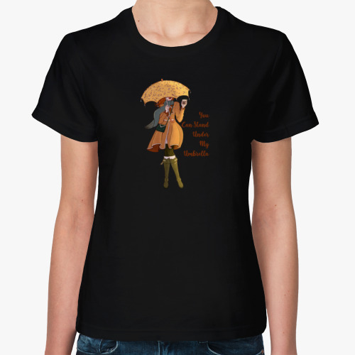 Женская футболка Под моим зонтом