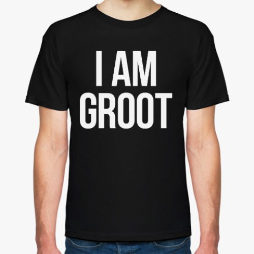 Футболка I AM GROOT как у Вина Дизеля