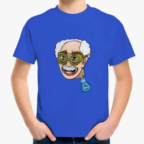 Детская футболка Чокнутый профессор