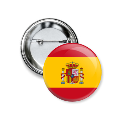 Значок 37мм Испания, Spain