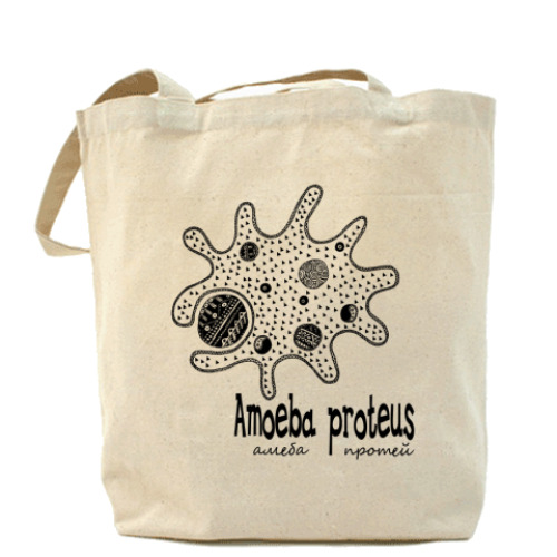 Сумка шоппер Amoeba&Paramecium