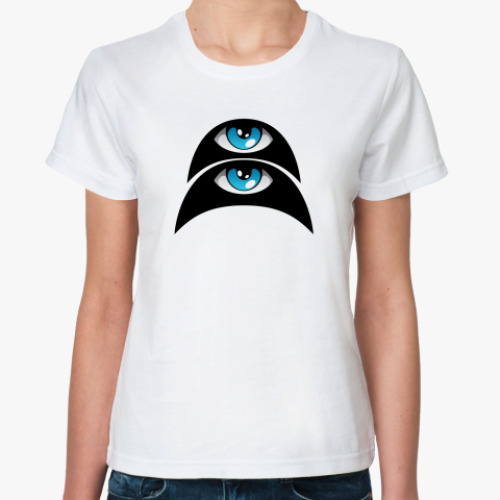 Классическая футболка Два глаза