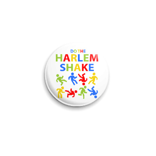 Значок 25мм Harlem Shake
