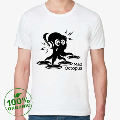 Футболка из органик-хлопка Mad Octopus