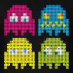 Pacman игра пиксели герои