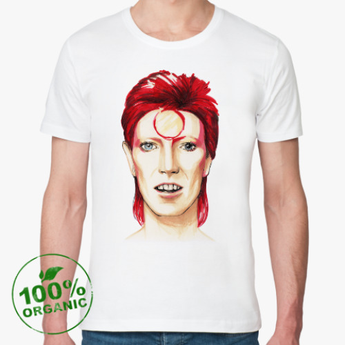 Футболка из органик-хлопка David Bowie
