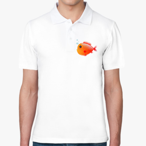 Рубашка поло Довольная рыба