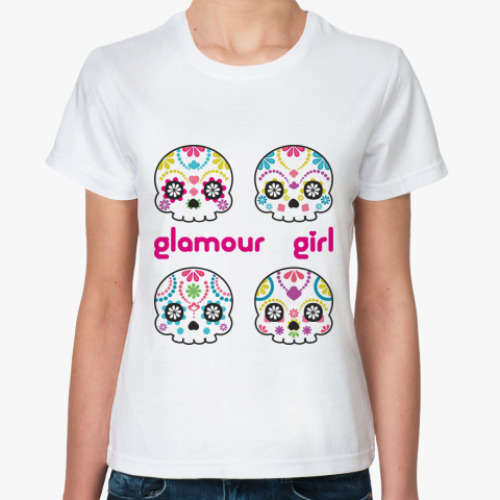 Классическая футболка Glamour Girl