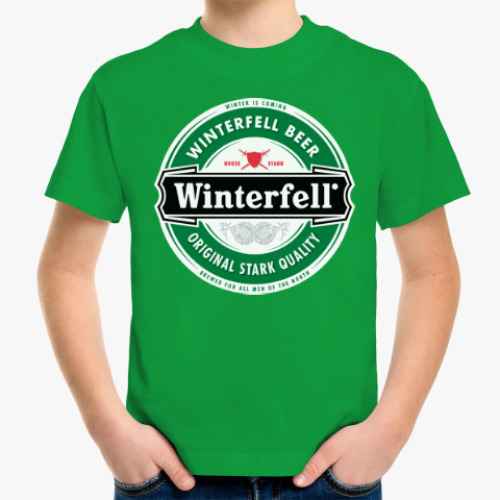 Детская футболка Winterfell