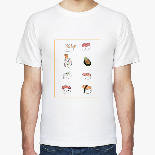 Футболка Kawaii sushi