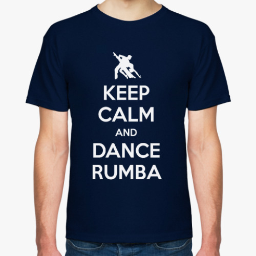 Футболка Keep Calm And Dance Rumba