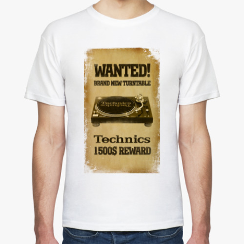 Футболка Wanted! Technics SL-1210