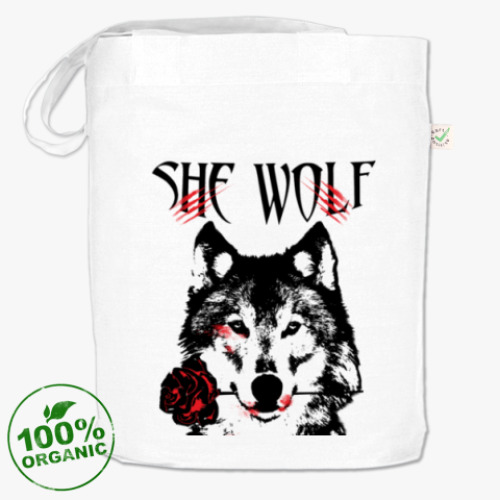 Сумка шоппер She Wolf -  Волчица