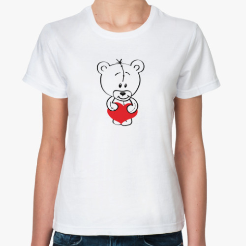 Классическая футболка teddy bear