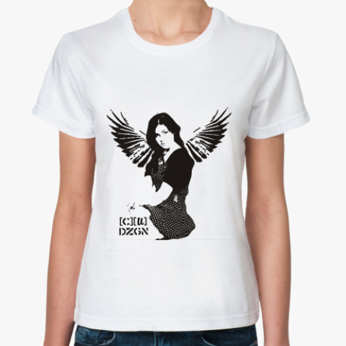Классическая футболка angel