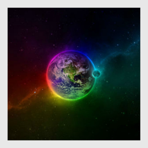 Постер Космическая Земля