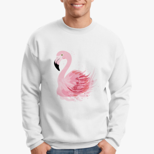 Свитшот Розовый фламинго